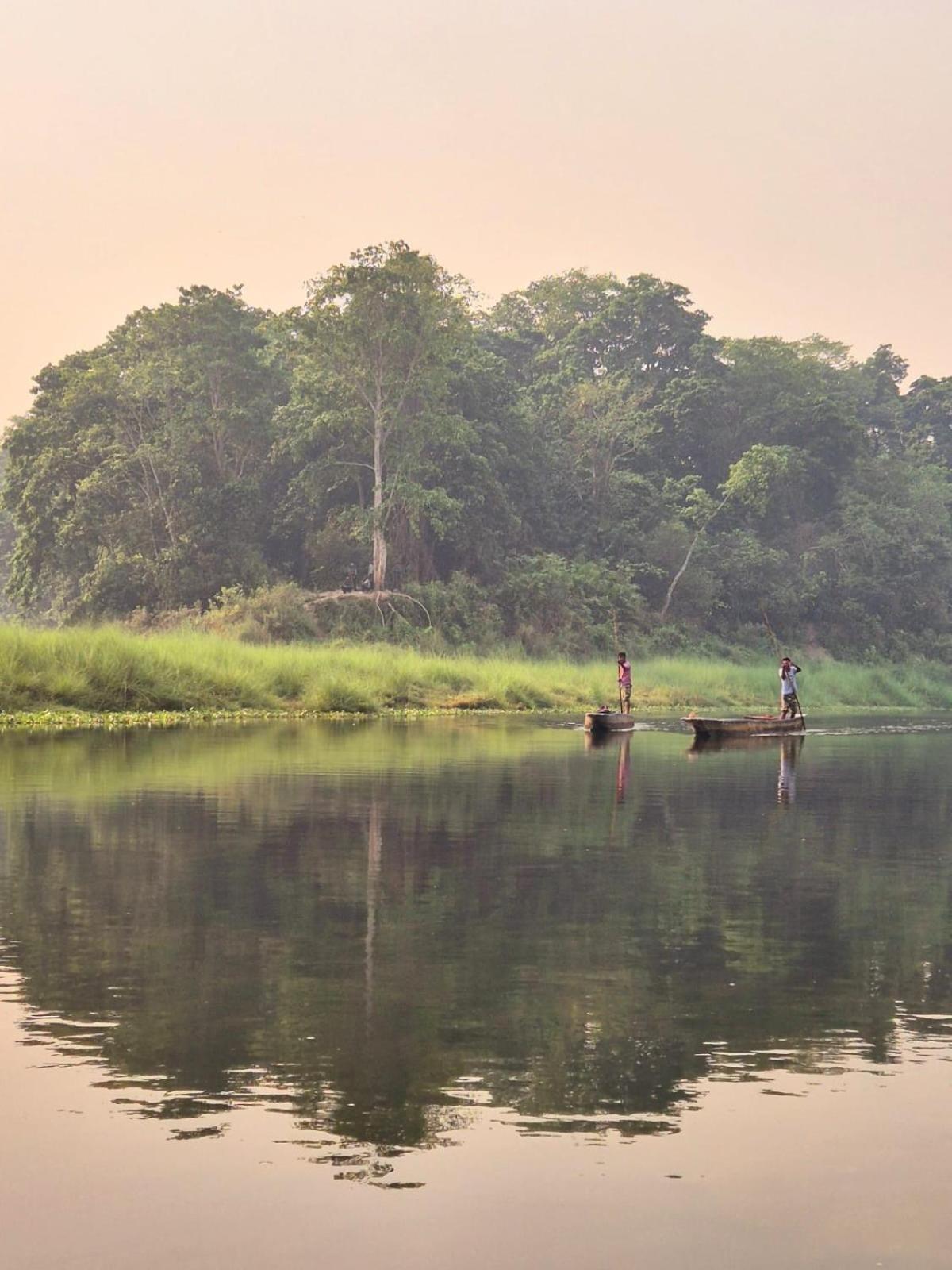 Bamby Chilling House - Feel The Nature Sauraha Kültér fotó